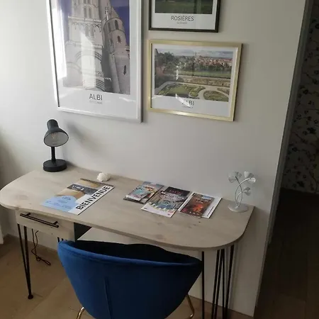 Apartmán T2 Bleu Nuit Art- Deco Carmaux